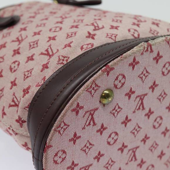 LOUIS VUITTON Monogram Mini Bucket PM Shoulder Bag Cherry LV Auth 81296 - Picture 16 of 16